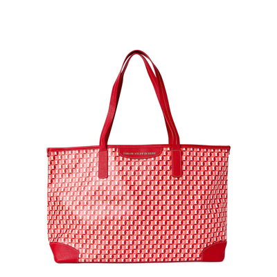 Time and Tru Women’s Sustainable Signature Tote and Pouch Set, 2-Piece
