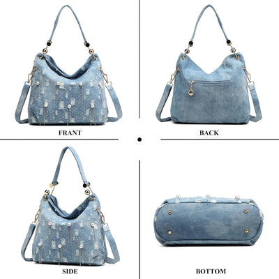 Y2K Purses and Handbags for Women Large Hobo Shoulder Bags Fashion Designer Totes Crossbody Bag