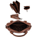 Wrangler 3Pcs Doctor Bag Sets for Women Top-Handle Satchel Bag with Cell Phone Handbags & Coin Purse