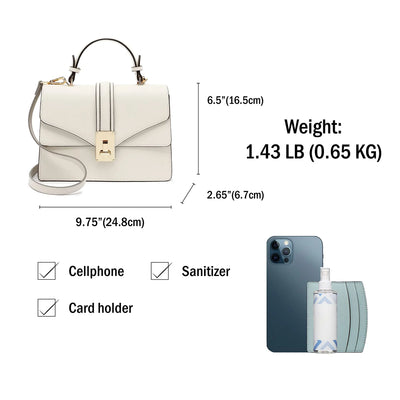 Scarleton Medium Top Handle Satchel Handbags for Women, Crossbody Bags for Women, H2077