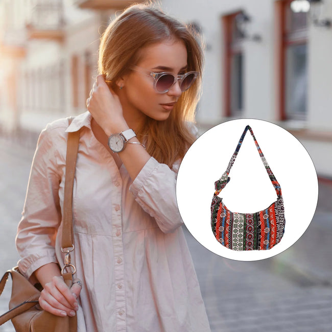 Women s Thai Style Hippie Hobo Soulder Handbags Large Crossbody Messen My Store
