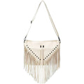 Women Tassels Crossbody Handbag Purse Casual Street Hippie Hobo Bag Shoulder Purse