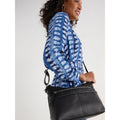 Time and Tru Women’s Hallie Crossbody Handbag, Black Free 90-day returns