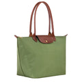 longchamptote Handbags for Women's shoulder tote bags fashion shopping canvas Hobo Bag(Moss Green)