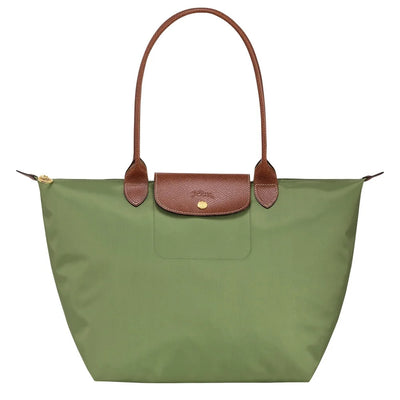 longchamptote Handbags for Women's shoulder tote bags fashion shopping canvas Hobo Bag(Moss Green)